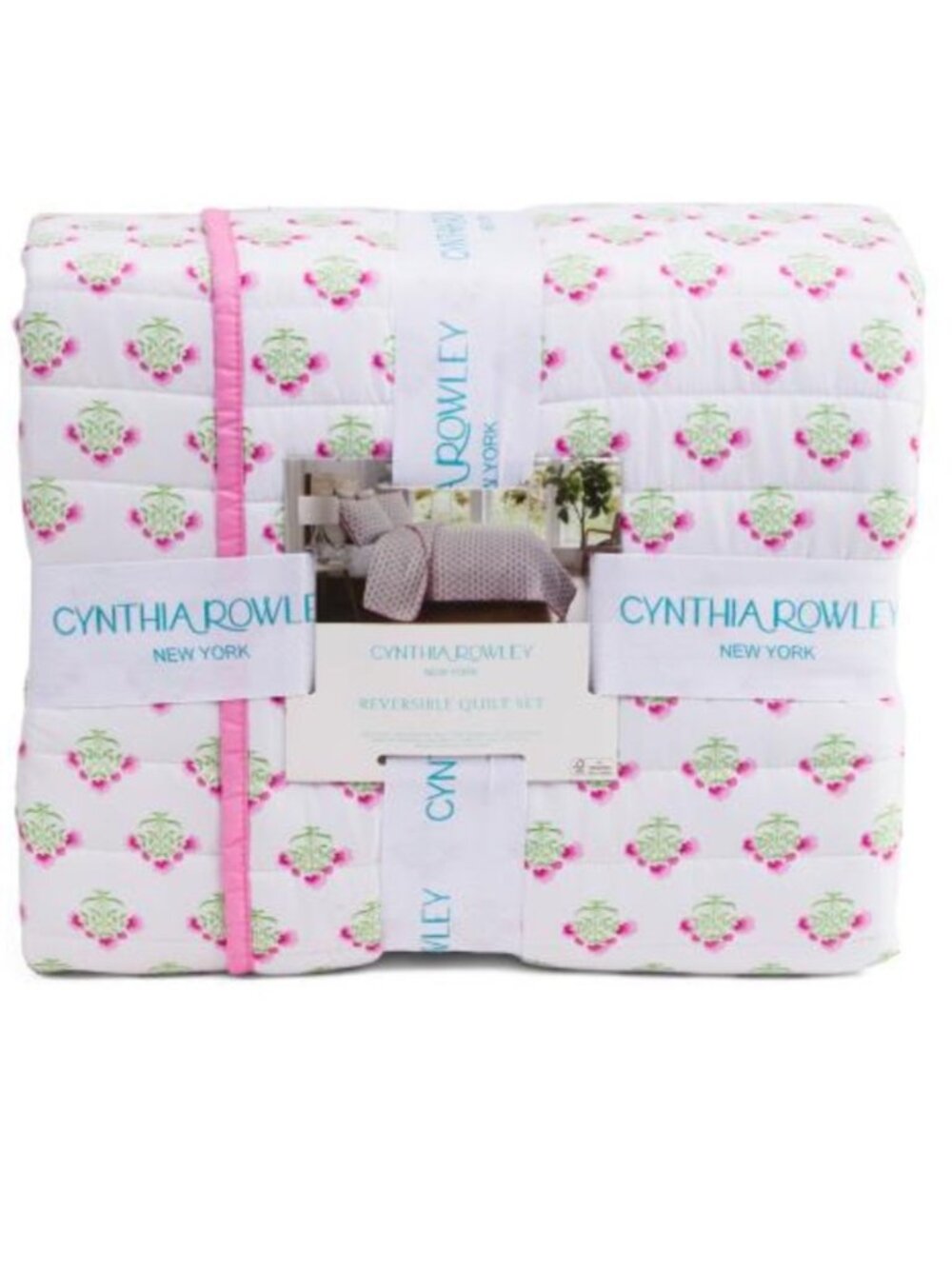 Cynthia Rowley Reversible Quilt Set